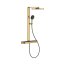 Grohe Spa Rainshower Aqua Pure Zestaw prysznicowy termostatyczny natynkowy z deszczownicą przepływ 15 l/min cool sunrise 101680GL00 - zdjęcie 1