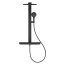 Grohe Spa Rainshower Aqua Pure Zestaw prysznicowy termostatyczny natynkowy z deszczownicą przepływ 15 l/min phantom black 101680KF00 - zdjęcie 4