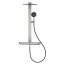 Grohe Spa Rainshower Aqua Pure Zestaw prysznicowy termostatyczny natynkowy z deszczownicą przepływ 15 l/min stal nierdzewna 101680DC00 - zdjęcie 4