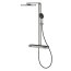 Grohe Spa Rainshower Aqua Pure Zestaw prysznicowy termostatyczny natynkowy z deszczownicą przepływ 15 l/min stal nierdzewna 101680DC00 - zdjęcie 5
