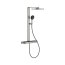 Grohe Spa Rainshower Aqua Pure Zestaw prysznicowy termostatyczny natynkowy z deszczownicą przepływ 15 l/min stal nierdzewna 101680DC00 - zdjęcie 1