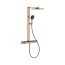 Grohe Spa Rainshower Aqua Pure Zestaw prysznicowy termostatyczny natynkowy z deszczownicą przepływ 15 l/min warm sunset 101680DA00 - zdjęcie 1