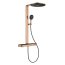 Grohe Spa Rainshower Aqua Pure Zestaw prysznicowy termostatyczny natynkowy z deszczownicą przepływ 15 l/min warm sunset 101680DA00 - zdjęcie 2