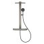 Grohe Spa Rainshower Aqua Pure Zestaw prysznicowy termostatyczny natynkowy z deszczownicą przepływ 8,7 l/min brushed hard graphite 100961AL00 - zdjęcie 5