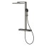 Grohe Spa Rainshower Aqua Pure Zestaw prysznicowy termostatyczny natynkowy z deszczownicą przepływ 8,7 l/min brushed hard graphite 100961AL00 - zdjęcie 4