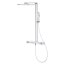 Grohe Spa Rainshower Aqua Pure Zestaw prysznicowy termostatyczny natynkowy z deszczownicą przepływ 8,7 l/min chrom 1009610000 - zdjęcie 5