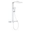 Grohe Spa Rainshower Aqua Pure Zestaw prysznicowy termostatyczny natynkowy z deszczownicą przepływ 8,7 l/min chrom 1009610000 - zdjęcie 2