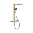 Grohe Spa Rainshower Aqua Pure Zestaw prysznicowy termostatyczny natynkowy z deszczownicą przepływ 8,7 l/min cool sunrise 100961GL00 - zdjęcie 1