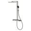 Grohe Spa Rainshower Aqua Pure Zestaw prysznicowy termostatyczny natynkowy z deszczownicą przepływ 15 l/min stal nierdzewna 100962DC00 - zdjęcie 5