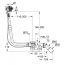 Grohe Talentofill Zestaw Syfon wannowy z napełnianiem przez przelew długi + zestaw napełniający brushed warm sunset 28991000+19952DL0 - zdjęcie 2