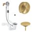 Grohe Talentofill Zestaw Syfon wannowy z napełnianiem przez przelew krótki + zestaw napełniający brushed cool sunrise 28990000+19952GN0 - zdjęcie 1