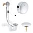Grohe Talentofill Zestaw Syfon wannowy z napełnianiem przez przelew krótki + zestaw napełniający chrom 28990000+19952000 - zdjęcie 1