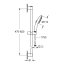 Grohe Tempesta 110 Zestaw prysznicowy natynkowy chrom 27644003 - zdjęcie 3
