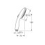 Grohe Tempesta 110 Zestaw prysznicowy natynkowy matte black 269152433 - zdjęcie 4