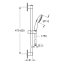 Grohe Tempesta 110 Zestaw prysznicowy natynkowy matte black 269152433 - zdjęcie 3