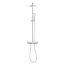 Grohe Tempesta System 210 Zestaw prysznicowy termostatyczny natynkowy z deszczownicą chrom 26811001 - zdjęcie 7
