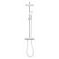 Grohe Tempesta System 250 Cube Zestaw prysznicowy termostatyczny natynkowy z deszczownicą chrom 26689001 - zdjęcie 4