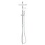 Grohe Tempesta Zestaw prysznicowy natynkowy z deszczownicą chrom 26977001 - zdjęcie 4