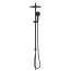 Grohe Tempesta Zestaw prysznicowy natynkowy z deszczownicą matte black 269792431 - zdjęcie 4