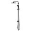 Grohe Tempesta Zestaw prysznicowy natynkowy z deszczownicą matte black 269792431 - zdjęcie 2