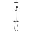 Grohe Tempesta Zestaw prysznicowy termostatyczny natynkowy z deszczownicą matte black 266702431 - zdjęcie 4