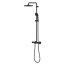 Grohe Tempesta Zestaw prysznicowy termostatyczny natynkowy z deszczownicą matte black 266702431 - zdjęcie 5