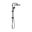 Grohe Vitalio Comfort 250 Zestaw prysznicowy natynkowy z deszczownicą matte black 266982431 - zdjęcie 1