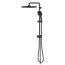 Grohe Vitalio Comfort 250 Zestaw prysznicowy natynkowy z deszczownicą matte black 266982431 - zdjęcie 5