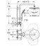 Grohe Vitalio Joy System 260 Zestaw prysznicowy termostatyczny natynkowy z deszczownicą chrom 26403001 - zdjęcie 2