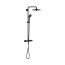 Grohe Vitalio Joy System 260 Zestaw prysznicowy termostatyczny natynkowy z deszczownicą phantom black 26403KF2 - zdjęcie 1