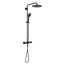 Grohe Vitalio Joy System 260 Zestaw prysznicowy termostatyczny natynkowy z deszczownicą phantom black 26403KF2 - zdjęcie 3