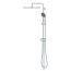 Grohe Vitalio Start System 250 Cube Zestaw prysznicowy natynkowy z deszczownicą chrom 26698000 - zdjęcie 4