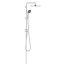 Grohe Vitalio Start System 250 Cube Zestaw prysznicowy natynkowy z deszczownicą chrom 26817000 - zdjęcie 1