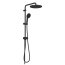 Grohe Vitalio Start System 250 Zestaw prysznicowy natynkowy z deszczownicą matte black 266802431 - zdjęcie 3