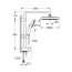Grohe Vitalio Start System 250 Zestaw prysznicowy natynkowy z deszczownicą matte black 266802431 - zdjęcie 2
