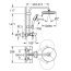 Grohe Vitalio Start System 250 Zestaw prysznicowy termostatyczny natynkowy z deszczownicą matte black 269882431 - zdjęcie 2