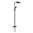 Grohe Vitalio Start System 250 Zestaw prysznicowy termostatyczny natynkowy z deszczownicą matte black 269882431 - zdjęcie 3