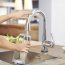 Grohe Zedra Touch Bateria kuchenna elektroniczna z wyciąganą wylewką, chrom 30219001 - zdjęcie 4