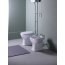 GSI Classic Miska WC stojąca 37x54 cm, odpływ poziomy, biała 871111 - zdjęcie 3