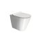 GSI Kube X Toaleta WC stojąca bez kołnierza biały połysk z powłoką Extraglaze Antibacterial 941011 - zdjęcie 1