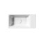 GSI Nubes Umywalka wisząca 50x25 cm biały połysk 9637011 - zdjęcie 2