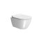 GSI Pura Toaleta WC bez kołnierza krótka biały połysk z powłoką Extraglaze Antibacterial 881611 - zdjęcie 1