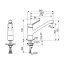 Hansa Primo Bateria kuchenna chrom 49482203 - zdjęcie 2