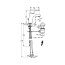 Hansa Primo Bateria umywalkowa chrom 49381103 - zdjęcie 2