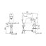 Hansa Primo Bateria umywalkowa chrom 49402203 - zdjęcie 2