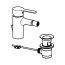 Hansa Ronda Style Bateria bidetowa chrom 03063273 - zdjęcie 3