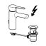 Hansa Ronda Style Bateria umywalkowa chrom 03131173 - zdjęcie 3