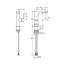 Hansa Ronda Style Bateria umywalkowa chrom 55342203  - zdjęcie 2