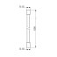 Hansa Viva Wąż prysznicowy 125 cm chrom 44120400 - zdjęcie 2