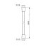 Hansa Viva Wąż prysznicowy 200 cm chrom 44120200 - zdjęcie 2